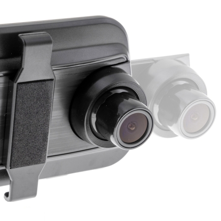 Smartphone-Spiegelmonitor 22.9cm (9) mit Dashcam & RFK-Eingang (AHD)