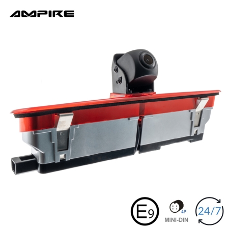 Rückfahrkamera (CVBS), FIAT Doblo 2, OPEL Combo D (mit Flügeltüren)