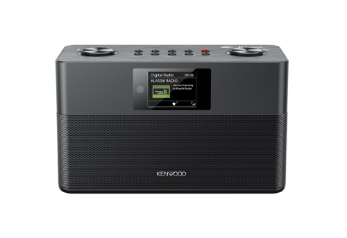 KENWOOD CR-ST85DAB-B DAB+ Kompaktradio Audio-Streaming&ASA-Warnfunktion