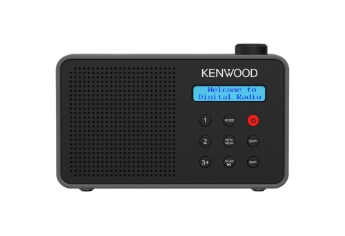 Kenwood CR-M25DAB Tragbares DAB+ Radio mit ASA-Warnfunktion