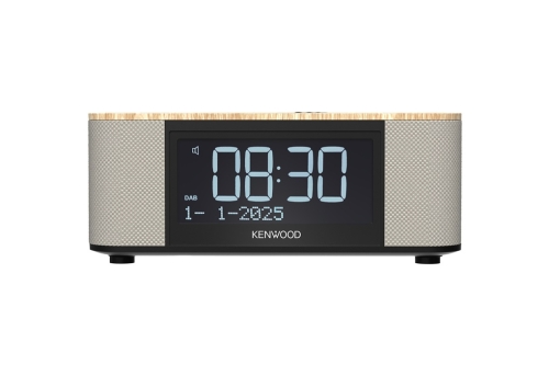 KENWOOD CR-ST55DAB-M Radiowecker mit Bluetooth®, DAB+ und ASA-Warnfunktion