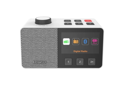 KENWOOD CR-M70DAB-W Senioren-Radio mit 10,8cm IPS-Farbdisplay & Easy Modus