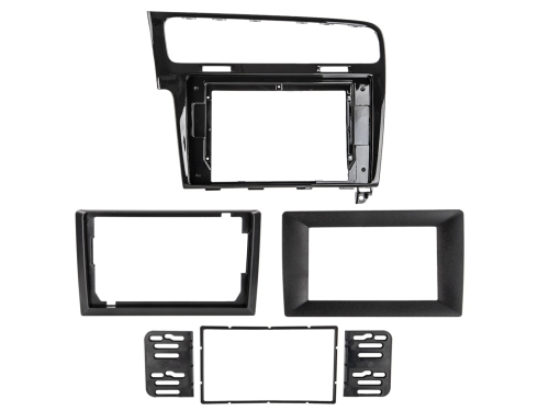10 Radioblende VW Golf VII 2012-2020 Kit 9/7 Geräte LHD