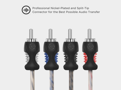 Recoil Echo OFC Cinch Kabel 4 Kanal 270cm