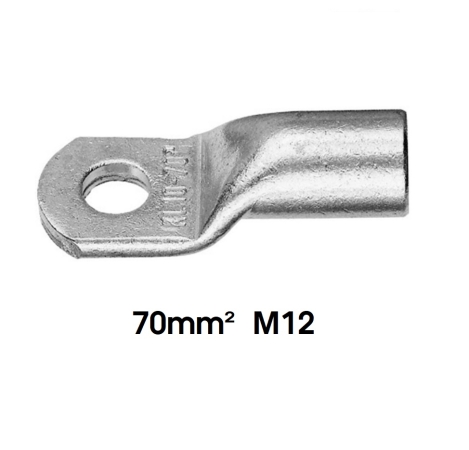 Klauke 707F12 Rohrkabelschuh 180 ° M12 70 mm² 1 St.