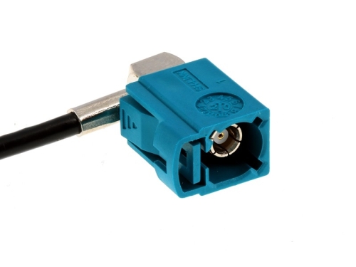 Antennenkabel Verlängerung 90 Grad FAKRA (F) auf FAKRA (F) 2m