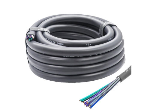 Recoil 18-AWG OFC Lautsprecherkabel 9-Adrig, 6m