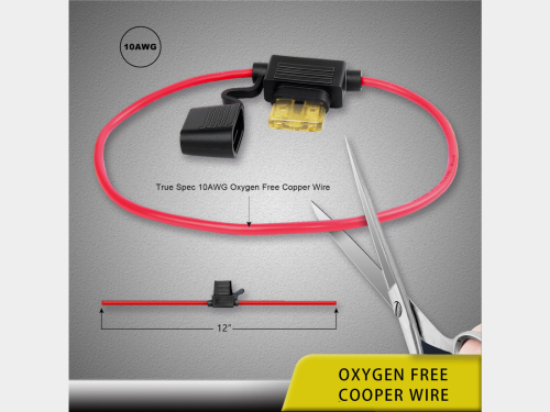 ATC/ATO Inline-Sicherungshalter 10-AWG