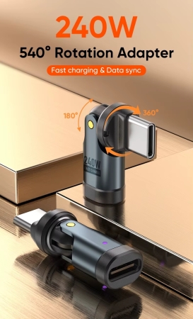 USB-C Adapter mit 240W Leistung