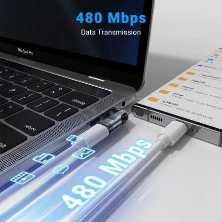 USB-C Adapter mit 240W Leistung