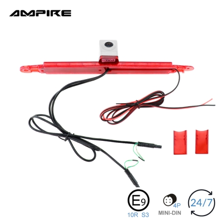 Twin Bremslichtkamera (CVBS), (Ersatz für Hella 2DA 343 106-201), weiß