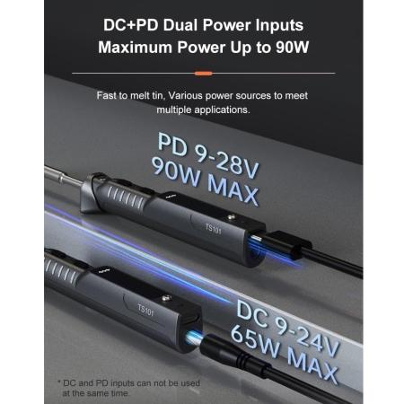 Lötkolben mit USB-Anschluss und BC2 Lötspitze