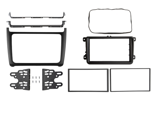Radioblende VW Polo 04/2014-07/2017 schwarz