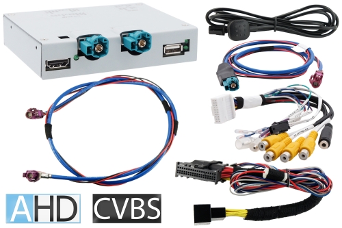 Video-Einspeiser AHD/CVBS/HDMI passend Ford Sync4, VW T7