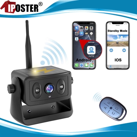 Solar-Rückfahrkamera – Kabellos, Magnetisch & Smart