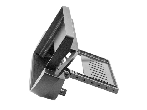 9 Radioblende Fiat 500 10/2007-07/2015 schwa