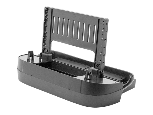 9 Radioblende Fiat 500 10/2007-07/2015 schwa