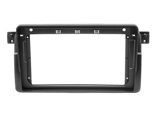 9 Zoll Radioblende für BMW 3er (E46) 07/1998–02/2007, schwarz