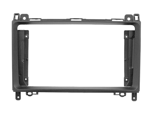 9 Radioblende Mercedes diverse Fahrzeuge schwarz
