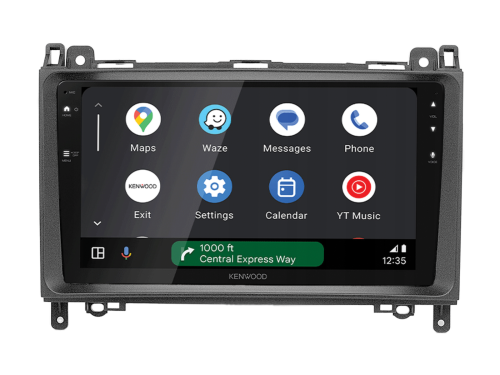 9 Radioblende Mercedes diverse Fahrzeuge schwarz