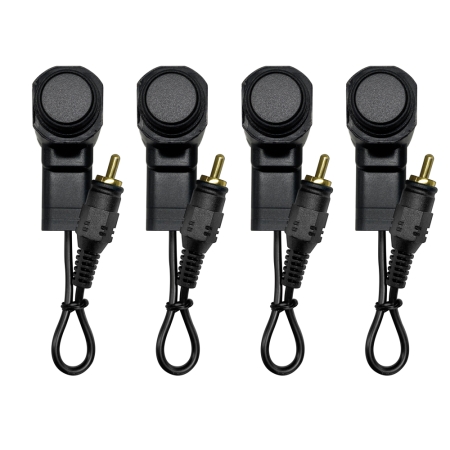 Einparkhilfe für Front-Stossfänger, GPS gesteuert,Schwarz matt,Hinterbau-Montage