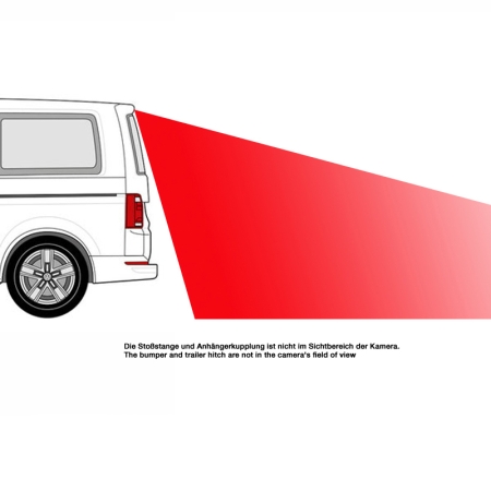 Kamera (CVBS), für Volkswagen T6/T6.1 mit Heckklappe