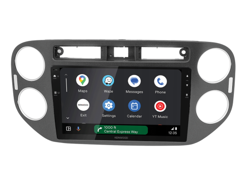 9 Radioblende VW Tiguan 06/2011-04/2016 schwarz