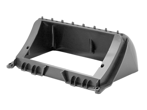 9 Radioblende Mercedes C-Klasse 03/2007-01/2011 schwarz