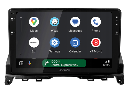 9 Radioblende Mercedes C-Klasse 03/2007-01/2011 schwarz