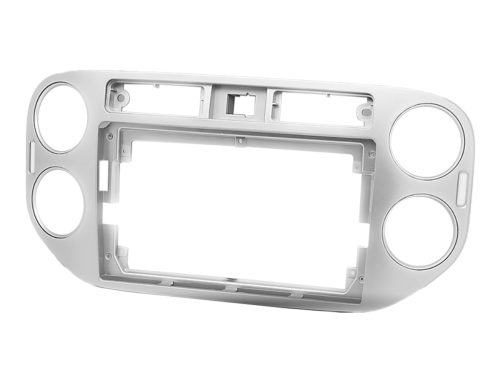 9 Radioblende VW Tiguan 06/2011-04/2016 silber