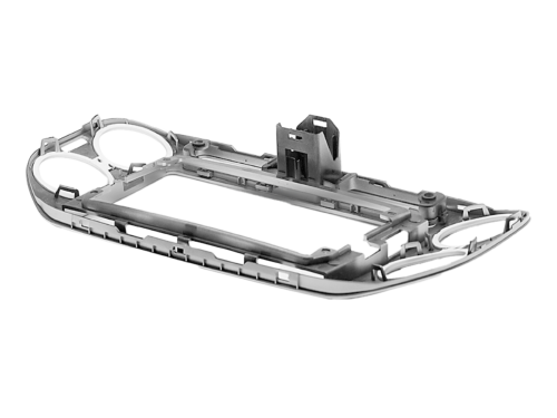 9 Radioblende VW Tiguan 06/2011-04/2016 silber