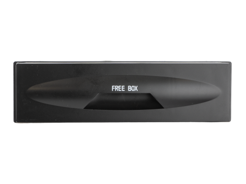 Ablagefach für 2-DIN Radioblenden (schraubbar) mit Schublade