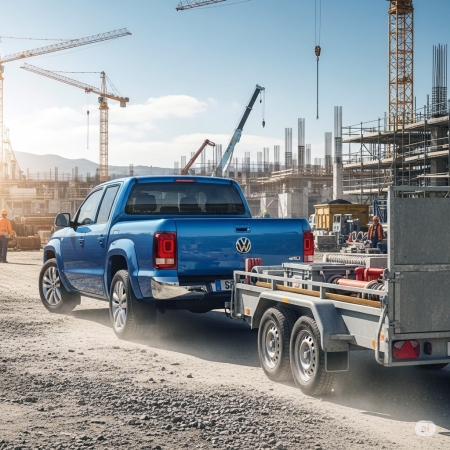 Einparkhilfe für züsätzlichen Anhänger