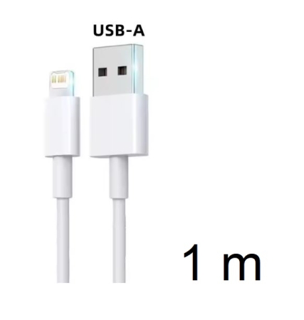 Premium USB-A auf Lightning Schnellladekabel 1m Maximale Leistung & Haltbarkeit