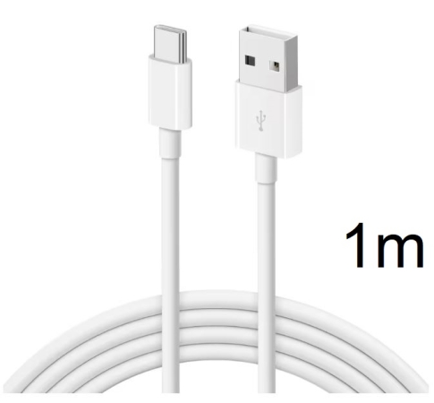 USB-A Kabel auf USB-C Stecker, 1m, Lade-Datenkabel
