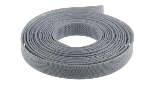 Geflechtschlauch 10mm grau (Arbeitsbereich 10-19mm)