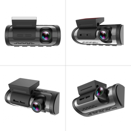 2-Kanal Dashcam mit Touchscreen, 4K Front, 1080P Heck, WLAN, inkl. 64GB microSD