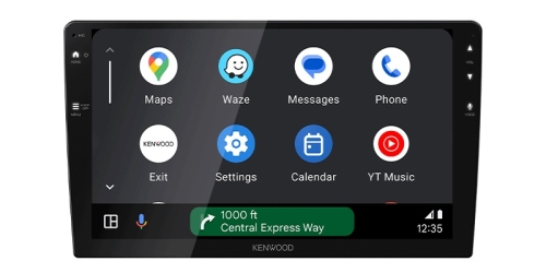 Kenwood DMX80AXS - 9 Zoll MP3-Autoradio mit Touchscreen Bluetooth USB Carplay