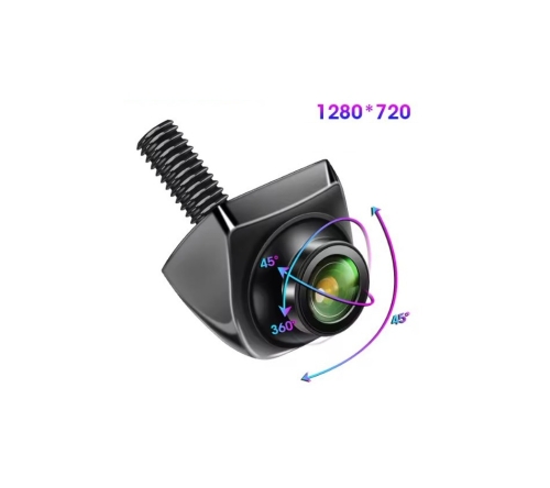 Universal 720P AHD Auto Front- Rückfahrkamera 360° Drehbar, IP68 Wasserdicht_1