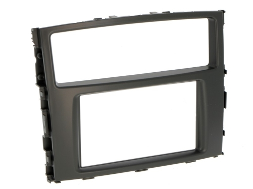 Radioblende 2 DIN MITSUBISHI Pajero (V80 V90) Montero schwarz