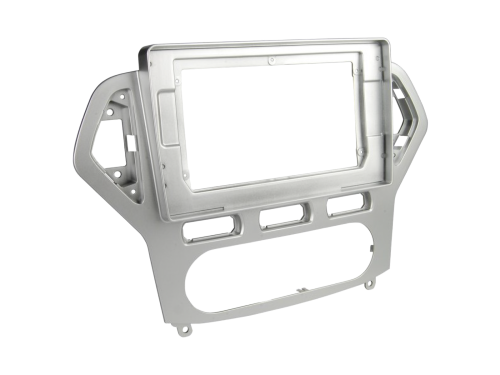 10 Radioblende Ford Mondeo 06/2007-10/2010 silber