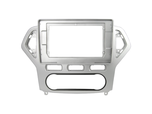 10 Radioblende Ford Mondeo 06/2007-10/2010 silber