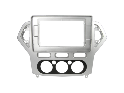 10 Radioblende Ford Mondeo 06/2007-10/2010 silber