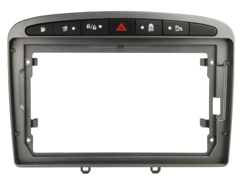 9 Radioblende Peugeot 308 09/2007-07/2015 grau