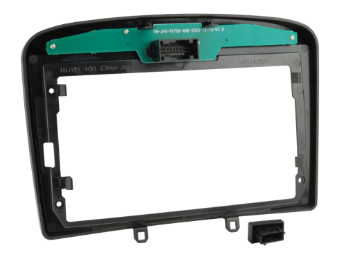 9 Radioblende Peugeot 308 09/2007-07/2015 grau