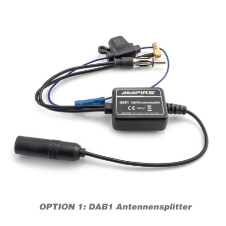 RETROSOUND Radiomodul (UKW/DAB+/BT/USB/APP) inklusive Einbaumaterial und Verkabe