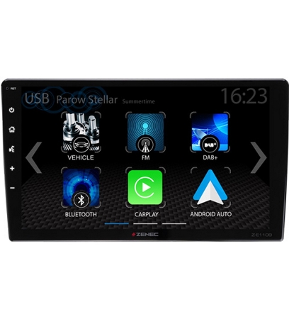 ZENEC Z-E1109 Multimediasystem 9 Zoll für PKW und Reisemobil