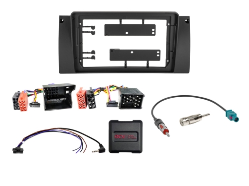 9 Kit BMW X5(E53) 03/2000-11/2006 schwarz LFB/Anntenne