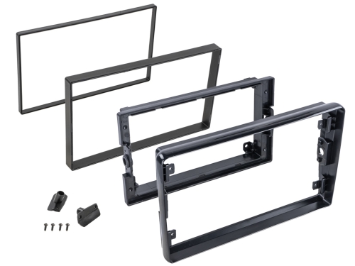 2-ISO Radioblende Zubehör 2-ISO auf 9 Display Adapter