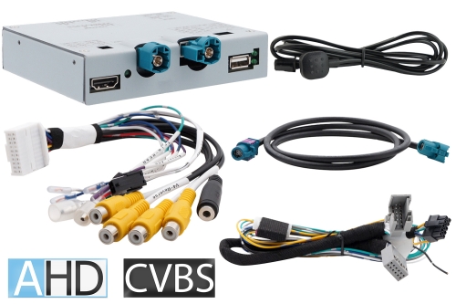 Video-Einspeiser AHD/CVBS/HDMI passend MIB3 10/12/13 Zoll